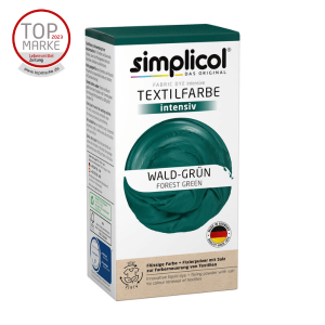 Simplicol Боя за боядисване на дрехи и текстил All in, Горско зелено, Течна интензивна